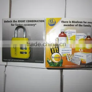 CH-17H 3 Digits Combination Promotional Luggage Lock thumbnail-3