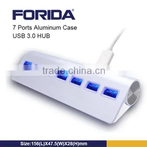 Forida New Design Promotion High Speed Computer 8 Port Usb Hub Aluminum Case Hub thumbnail-4