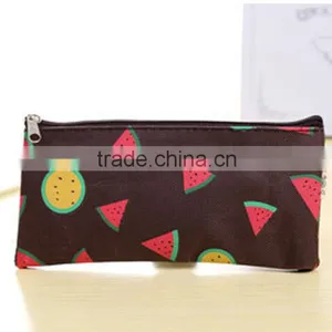 Professional Fruit Watermelon Print Zipper Pencil Bag China Supplier thumbnail-2