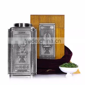 Savoring Tea Tin Box Gift Packing Topping Bubble Organic Green Tea thumbnail-2