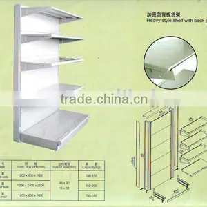Heavy Style Shelf With Back Panel thumbnail-1