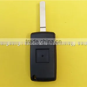 Folding Flip Remote Key Shell Case Fob 3 Button for Peugeot 307 With Battery Place thumbnail-3