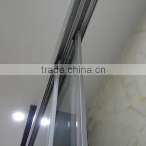 Bathroom Door Design Sliding Straight Shower Door Screen D816 thumbnail-5