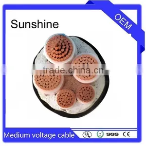 XLPE Insulated 15KV Overhead Halogen Free Medium Cable thumbnail-1