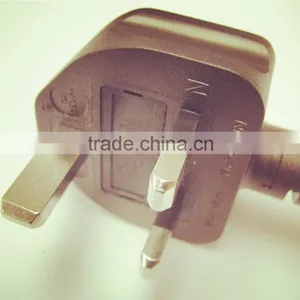 Singapore Standard 3pin 3-13A/ 250V PVC Non-rewireable Electrical Plug thumbnail-1