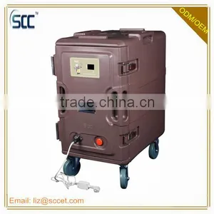 Thermal Box With Heating Element, With Castor Wheels, Carry GN Pans thumbnail-1