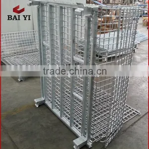 Folding Steel Supermarket Storage Cages Trade Assurance thumbnail-1