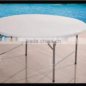 6 Person 4ft Plastic Banquet Folding Table With Table Cover thumbnail-2