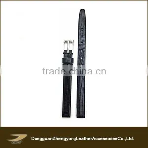 Hot Sale Lizard Grain Leather Watch Strap, Leather Watch Strap Replacement thumbnail-1