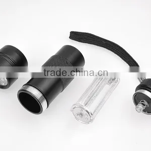 Purple Light 12 LED 395nm UV LED Flashlight for Money Detect Wholesale thumbnail-5