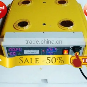 CE Approved Mini Fully Automatic Chicken Incubator 48 Eggs thumbnail-1