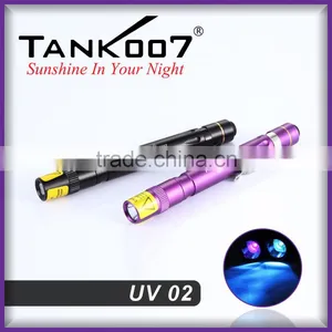 Accurate 365nm/1w With 2*AAA Battery for Antique/Fluorescent/leak/cash/Mark Inspection and Curing UV Lamps thumbnail-1