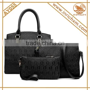 High Quality PU Handbag Crossbody Bag And Purse Set Western Handbag thumbnail-1