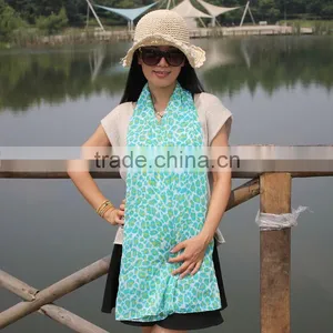 YiWu Factory Newest Fashion Hot Sale High Quality Ladies FOLWER100% Pashmina Scarf thumbnail-1