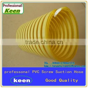 China Factory Supplier KEEN Pvc Hose,pvc Spiral Steel Wire Reinforced Hose thumbnail-1