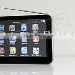 2014 NEW 5 Inch Car GPS Navigation TV Bluetooth AV IN Touch Screen 4GB+RAM 128M Free Map thumbnail-3