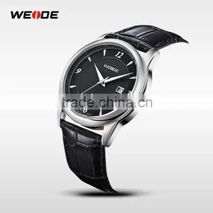 WEIDE Top Sale Famous Brand Men Watch Genuine Leather Strap Watches Waterproof Relogio Dress Men's Wrist Watches Casual WH93011 thumbnail-2