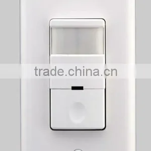 Decorative Inrared Wall Switch Occupancy Sensors 120VAC 500W thumbnail-1