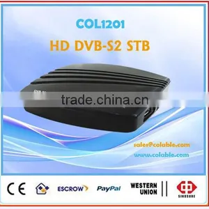 COL1201 Ku Band Satellite rf Decoder, Qpsk/8psk/16psk rf Decoder,and Dvb-s2 Set Top Box thumbnail-1