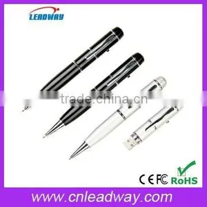 OEM Laser Pointer Metal Usb Pen,promotional Usb Pendrive,gift Usb Pen Drive thumbnail-1