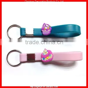 Cheap Silicone Key Chain With Cute Animal (kms-0936) thumbnail-1
