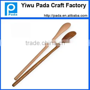 7.9 Inch Sealike Vintage Handcrafted Wooden Coffee Spoon Coffee Stirrers thumbnail-2