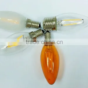 4w Candle Filament Led C35 4w/4w E14 Base C35 Led Bulb Filament Vintage Edison Light C35 E14 40w thumbnail-3