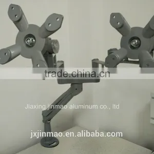 Jiaxing Factory Supply Gas Cylinder Desktop Monitor Arms for Office Use thumbnail-4