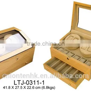 Wooden Display Watch Winder Box thumbnail-1