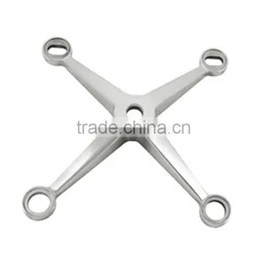 Top Class Glass Curtain Wall Spider Fitting Clamp Fittings Price thumbnail-4