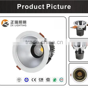 SDCM3 Hotel Project 5 Years Warranty Recessed 12w Downlight LED COB With Anti-glare thumbnail-1