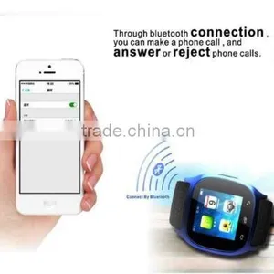 Bluetooth 4.0 Smart Wrist Watch Anti-lost Sync Smartphone For IPhone Samsung,Support Dial/Call Answer,SMS Reminding,Music Player thumbnail-3
