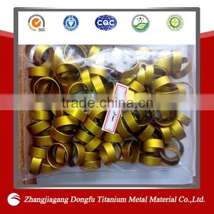 Yellow Aluminum Alloy Pigeon Rings for Hot Sale thumbnail-1