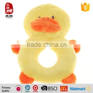 Hot Sale Handbell Baby Favorite Rattle Toy With Animal Shaped thumbnail-1