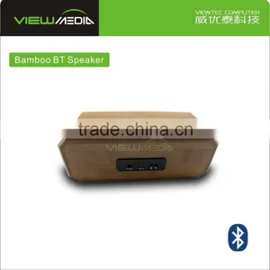 Bamboo BT CSR 4.0 Small Portable 3d Dsp Bluetooth Speaker Wood 2016 thumbnail-3