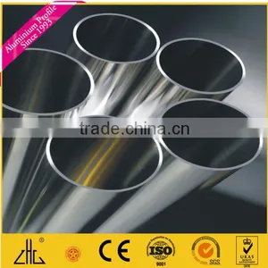 ZHL Zhonglian Powder Coated Natural Anodized Aluminum Rectangular Tube,ribbed Aluminium Tube thumbnail-1