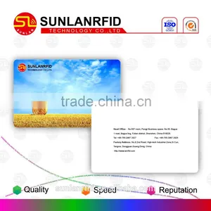 Laser Logo Number 13.54MHZ Frequnecy ISO Size PET RFID Graphic Card thumbnail-4
