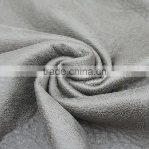 100 Polyester Suede Fabric for Sofa/embossed Suede Sofa Fabric/ Faux Elephant Suede Fabric thumbnail-6