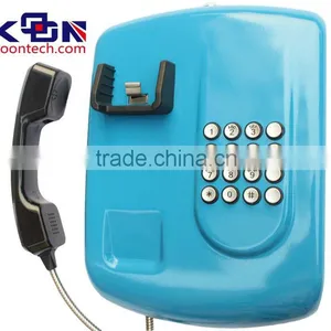 Emergency Telephone Loud Speaking Weatherproof Phone for Heavy Dust Area KNZD-04 Auto-dial Emergency Telephone thumbnail-1