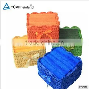 Natural Cotton Towel 30*30cm for Hotel and Home Gift thumbnail-1