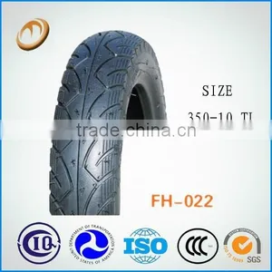 350-10 China Moto Spare Parts Tubeless Motorcycle Tyre Scooter Tyre thumbnail-3