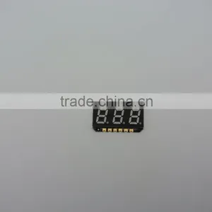 Yellow Emitting Color Three Digits Surface Mount Seven Segment Display thumbnail-6