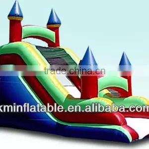 Castle Inflatable Slide thumbnail-1