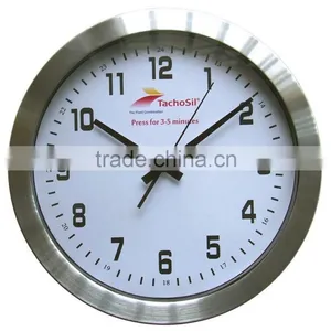 14 Inch Quartz Aluminum Wall Clock thumbnail-2