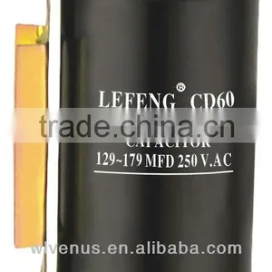 American Bakelite Case Round Cd60 Type Motor Start Capacitor 500uf 600uf thumbnail-1