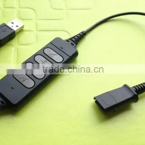 Professional Monaural Call Center Telephone Headset With RJ11/USB Jack, QD Included thumbnail-4
