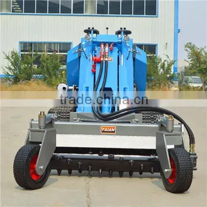 MS500 0.5Ton Mini Skid Steer Wheel Loader With Trencher Attachment thumbnail-3