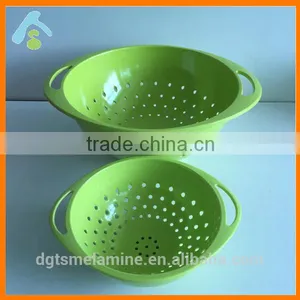 Green Melamine Hanging Vegetable Wash Basket Made in China thumbnail-3