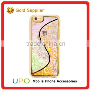 [UPO] 2016 New Design Colorful Bling Glitter Star 3D Liquid Quicksand Hard Plastic TPU Mobile Case for Iphone 6 thumbnail-2