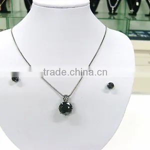 Arabic Women Jewelry/mood Necklace Set/cubic Zircon Jewelry/brass thumbnail-1